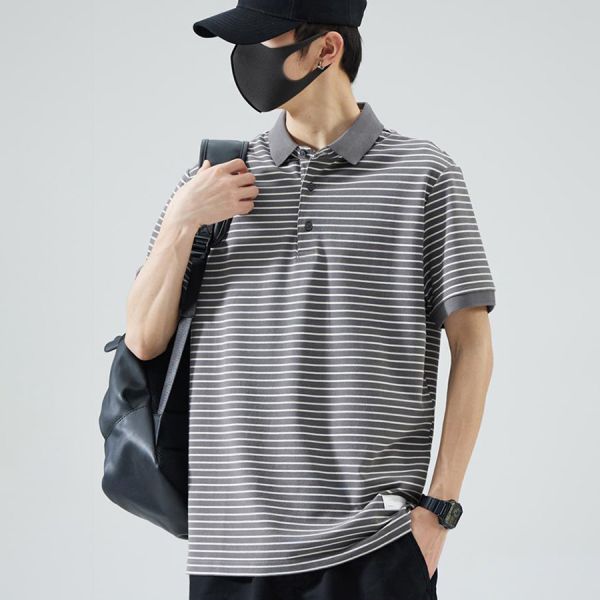 織紋POLO休閒短袖 - 4配色 幕峰,班服,團服,外套,褲子,襯衫,男裝,牛仔褲,網路購物,購物