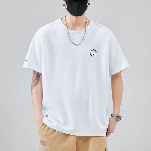 稚品重磅刺繡休閒短袖 - 5配色 幕峰,班服,團服,外套,褲子,襯衫,男裝,牛仔褲,網路購物,購物