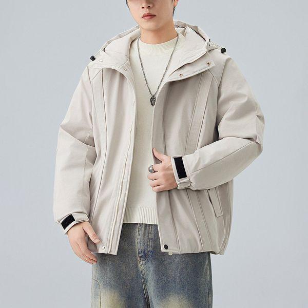 極暖防風連帽休閒保暖外套 - 4配色（限時特賣 - 5折） 幕峰MuFeng,男裝特賣,5折優惠,快閃活動,限時出清,網路購物,男裝品牌,超值優惠,時尚穿搭,2026特賣