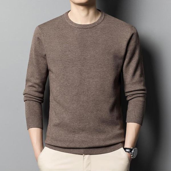暖悅圓領針織毛衣 - 10配色（限時特賣 - 5折） 幕峰MuFeng,男裝特賣,5折優惠,快閃活動,限時出清,網路購物,男裝品牌,超值優惠,時尚穿搭,2026特賣
