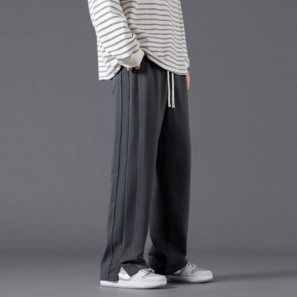 酷剎針織垂感直筒長褲 - 2配色（限時特賣 - 5折） 幕峰MuFeng,男裝特賣,5折優惠,快閃活動,限時出清,網路購物,男裝品牌,超值優惠,時尚穿搭,2026特賣