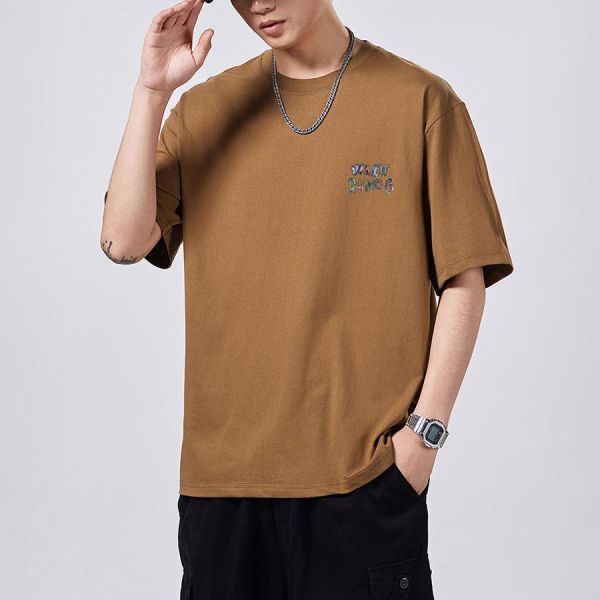 諾格重磅潮流印花短袖 - 4配色 幕峰MuFeng,印花短袖,T恤男,潮流短袖,男士T恤,街頭穿搭,休閒短袖,百搭上衣,夏季男裝,四色可選