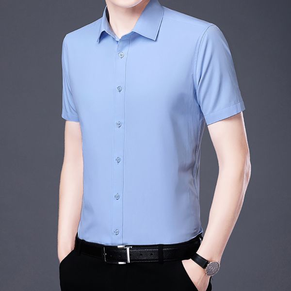 簡約休閒襯衫短袖 - 6配色 幕峰,班服,團服,流行,免運,穿搭,男裝,品牌,網購