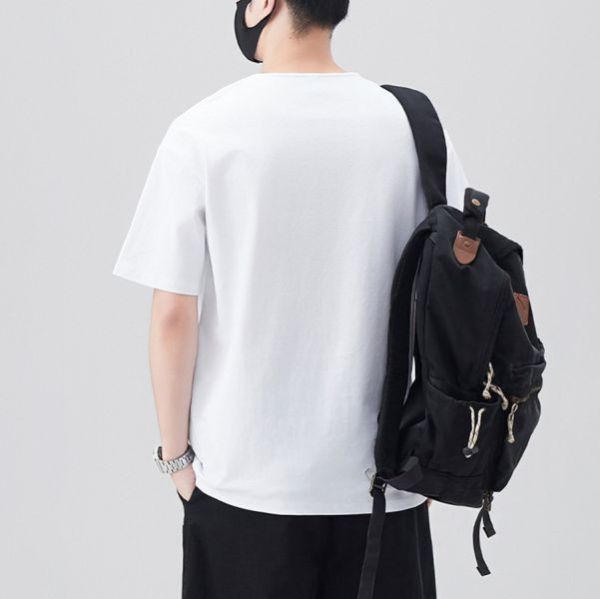 雲棉亨利領休閒短袖 - 4配色（限時特賣 - 5折） 幕峰MuFeng,男裝特賣,5折優惠,快閃活動,限時出清,網路購物,男裝品牌,超值優惠,時尚穿搭,2025特賣