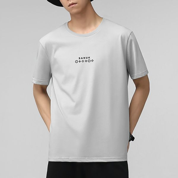 絲光休閒短袖 - 5配色（限時特賣 - 5折） 幕峰MuFeng,男裝特賣,5折優惠,快閃活動,限時出清,網路購物,男裝品牌,超值優惠,時尚穿搭,2025特賣