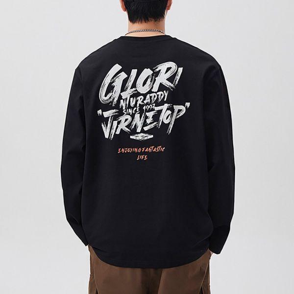 榮耀重磅印花潮流長袖 - 1配色（限時特賣 - 5折） 幕峰MuFeng,男裝特賣,5折優惠,快閃活動,限時出清,網路購物,男裝品牌,超值優惠,時尚穿搭,2026特賣