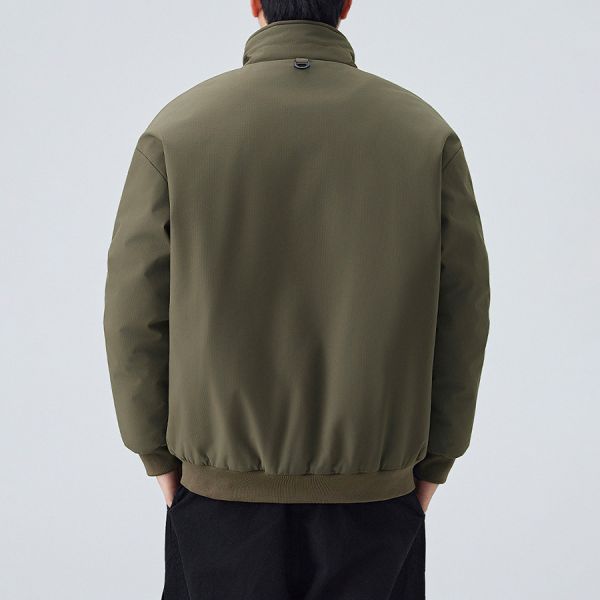 凜風立領防風保暖外套 - 3配色 幕峰MuFeng,男士棉服,立領外套,寬鬆棉服,休閒百搭男,加厚保暖服,面包服男,戶外棉袄,冬季男裝外套,帥氣休閒風