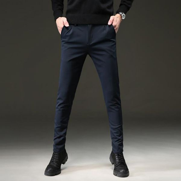 雅毅彈力修身西裝長褲 - 2配色（限時特賣 - 5折） 幕峰MuFeng,男裝特賣,5折優惠,快閃活動,限時出清,網路購物,男裝品牌,超值優惠,時尚穿搭,2026特賣