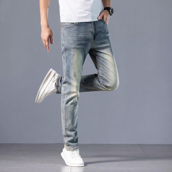 懷典休閒直筒牛仔長褲 - 1配色（限時特賣 - 5折） 幕峰MuFeng,男裝特賣,5折優惠,快閃活動,限時出清,網路購物,男裝品牌,超值優惠,時尚穿搭,2025特賣