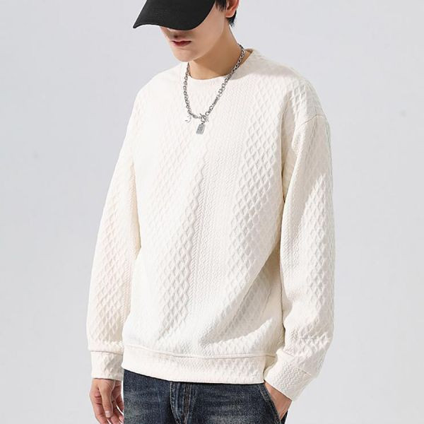 秋影休閒針織毛衣 - 2配色（限時特賣 - 5折） 幕峰MuFeng,男裝特賣,5折優惠,快閃活動,限時出清,網路購物,男裝品牌,超值優惠,時尚穿搭,2025特賣