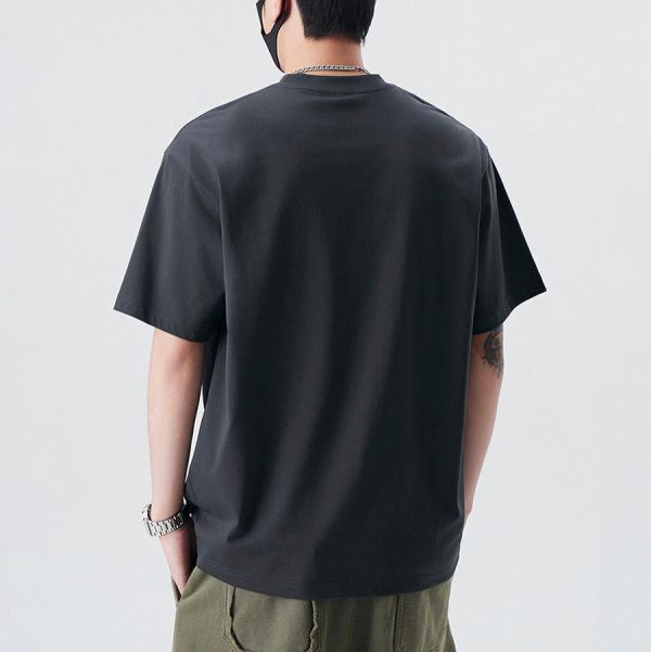 肆喵重磅印花休閒短袖 - 3配色 幕峰MuFeng,貓咪印花短袖,重磅T恤男,寬鬆短袖,潮流T恤,夏季男裝,可愛風穿搭,街頭風上衣,設計感短袖,男士T恤