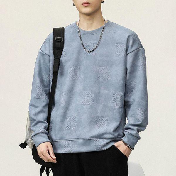 煌涂重磅麂皮絨潮流長袖 - 4配色（限時特賣 - 5折） 幕峰MuFeng,男裝特賣,5折優惠,快閃活動,限時出清,網路購物,男裝品牌,超值優惠,時尚穿搭,2026特賣