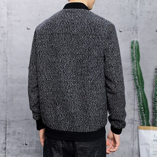 璽韻翻領羊羔毛外套 - 2配色（限時特賣 - 5折） 幕峰MuFeng,男裝特賣,5折優惠,快閃活動,限時出清,網路購物,男裝品牌,超值優惠,時尚穿搭,2025特賣