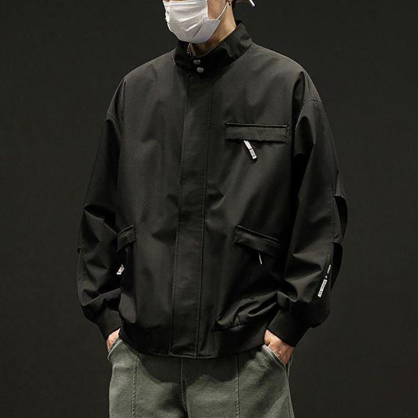 裕然立領工裝潮流外套 - 2配色（限時特賣 - 5折） 幕峰MuFeng,男裝特賣,5折優惠,快閃活動,限時出清,網路購物,男裝品牌,超值優惠,時尚穿搭,2026特賣