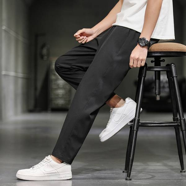 簡約居家休閒長褲（無束口） - 2配色（限時特賣 - 5折） 幕峰MuFeng,男裝特賣,5折優惠,快閃活動,限時出清,網路購物,男裝品牌,超值優惠,時尚穿搭,2026特賣