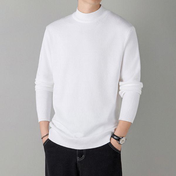 柔序半高領針織毛衣長袖 - 7配色（限時特賣 - 5折） 幕峰MuFeng,男裝特賣,5折優惠,快閃活動,限時出清,網路購物,男裝品牌,超值優惠,時尚穿搭,2026特賣