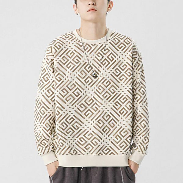 迴印潮流長袖 - 3配色（限時特賣 - 5折） 幕峰MuFeng,男裝特賣,5折優惠,快閃活動,限時出清,網路購物,男裝品牌,超值優惠,時尚穿搭,2026特賣