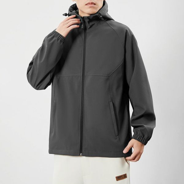 輕奢防風連帽外套 - 2配色（限時特賣 - 5折） 幕峰MuFeng,男裝特賣,5折優惠,快閃活動,限時出清,網路購物,男裝品牌,超值優惠,時尚穿搭,2025特賣