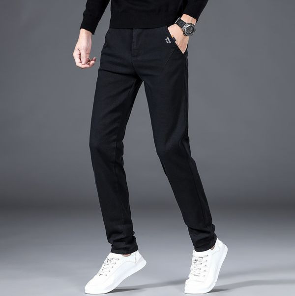 華格彈力休閒長褲 - 3配色（限時特賣 - 5折） 幕峰MuFeng,男裝特賣,5折優惠,快閃活動,限時出清,網路購物,男裝品牌,超值優惠,時尚穿搭,2025特賣