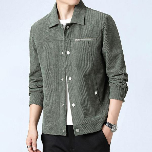 韵酷翻領排扣休閒外套 - 4配色（限時特賣 - 5折） 幕峰MuFeng,男裝特賣,5折優惠,快閃活動,限時出清,網路購物,男裝品牌,超值優惠,時尚穿搭,2025特賣