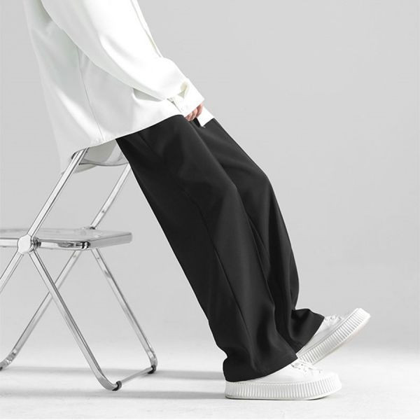 簡約直筒西裝休閒長褲 - 3配色（限時特賣 - 5折） 幕峰MuFeng,男裝特賣,5折優惠,快閃活動,限時出清,網路購物,男裝品牌,超值優惠,時尚穿搭,2025特賣