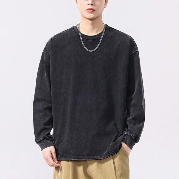 舊跡重磅復古潮流長袖 - 5配色（限時特賣 - 5折） 幕峰MuFeng,男裝特賣,5折優惠,快閃活動,限時出清,網路購物,男裝品牌,超值優惠,時尚穿搭,2026特賣