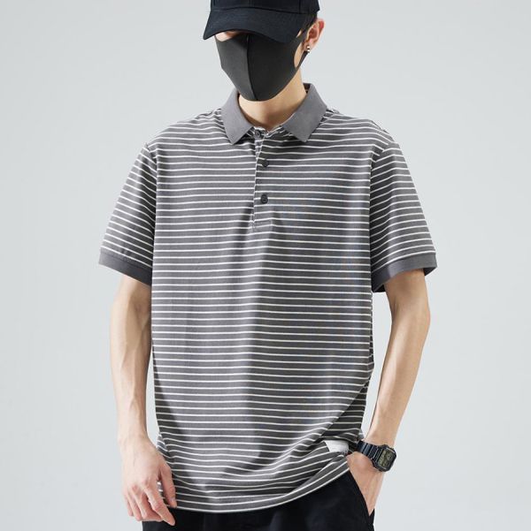 織紋POLO休閒短袖 - 4配色 幕峰,班服,團服,外套,褲子,襯衫,男裝,牛仔褲,網路購物,購物