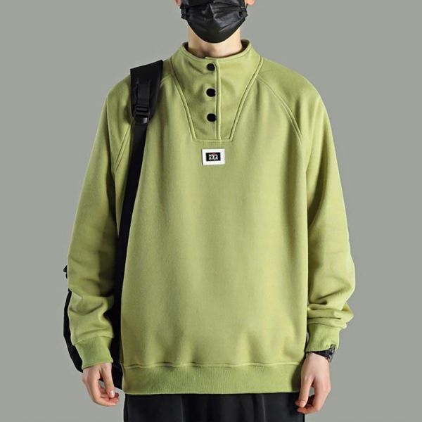 新嶄潮流排釦長袖 - 4配色 幕峰,班服,團服,外套,褲子,襯衫,男裝,牛仔褲,網路購物,購物