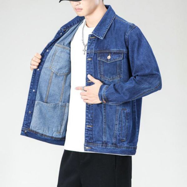 驍雄牛仔休閒外套 - 2配色（限時特賣 - 5折） 幕峰MuFeng,男裝特賣,5折優惠,快閃活動,限時出清,網路購物,男裝品牌,超值優惠,時尚穿搭,2026特賣