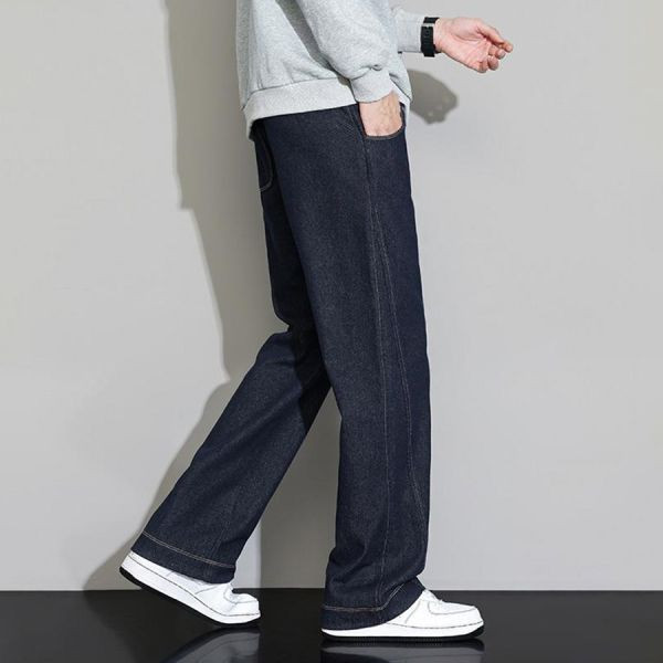 酷勢休閒直筒牛仔長褲 - 1配色（限時特賣 - 5折） 幕峰MuFeng,男裝特賣,5折優惠,快閃活動,限時出清,網路購物,男裝品牌,超值優惠,時尚穿搭,2025特賣