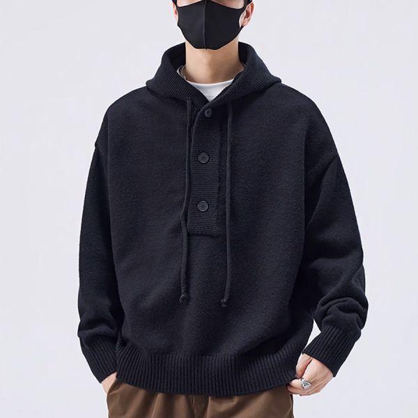 馭風針織連帽開衫長袖 - 2配色（限時特賣 - 5折） 幕峰MuFeng,男裝特賣,5折優惠,快閃活動,限時出清,網路購物,男裝品牌,超值優惠,時尚穿搭,2026特賣