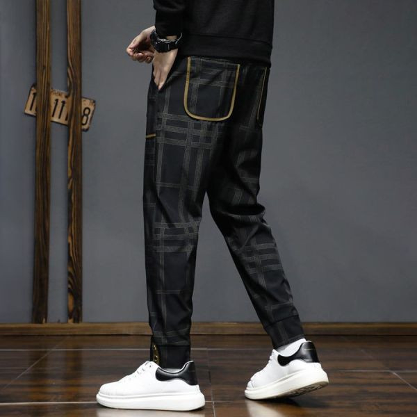 紋綺休閒印花小直筒長褲 - 2配色（限時特賣 - 5折） 幕峰MuFeng,男裝特賣,5折優惠,快閃活動,限時出清,網路購物,男裝品牌,超值優惠,時尚穿搭,2025特賣