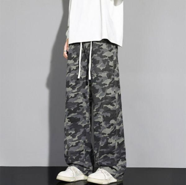 荒野迷彩工裝休閒直筒長褲 - 1配色（限時特賣 - 5折） 幕峰MuFeng,男裝特賣,5折優惠,快閃活動,限時出清,網路購物,男裝品牌,超值優惠,時尚穿搭,2026特賣