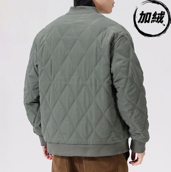 鑽格防風休閒保暖外套 - 3配色（加絨）（限時特賣 - 5折） 幕峰MuFeng,男裝特賣,5折優惠,快閃活動,限時出清,網路購物,男裝品牌,超值優惠,時尚穿搭,2025特賣