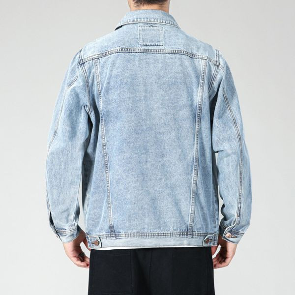 驍雄牛仔休閒外套 - 2配色（限時特賣 - 5折） 幕峰MuFeng,男裝特賣,5折優惠,快閃活動,限時出清,網路購物,男裝品牌,超值優惠,時尚穿搭,2026特賣