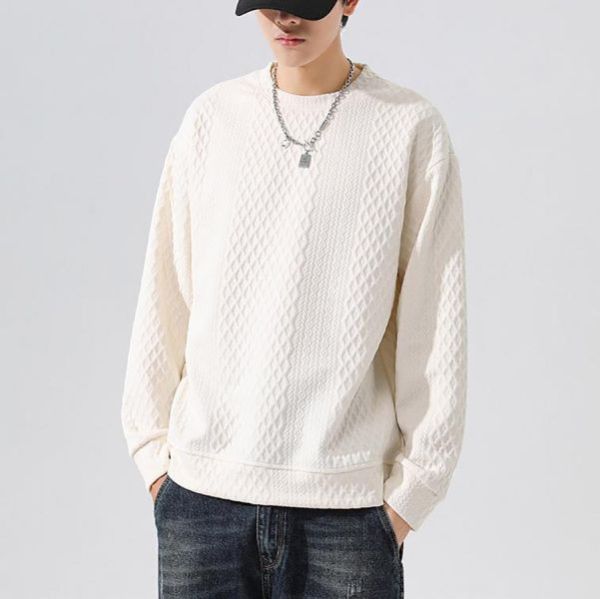 秋影休閒針織毛衣 - 2配色（限時特賣 - 5折） 幕峰MuFeng,男裝特賣,5折優惠,快閃活動,限時出清,網路購物,男裝品牌,超值優惠,時尚穿搭,2025特賣