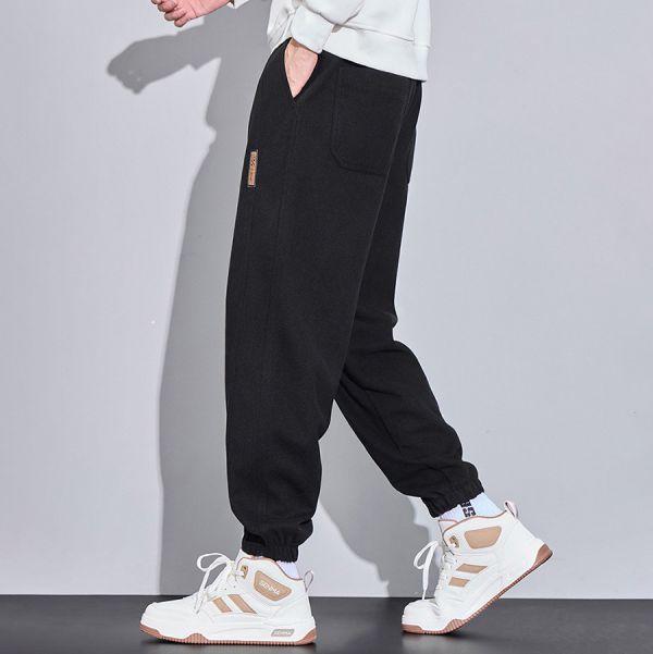 星紋重磅縮口毛絨長褲 - 3配色（限時特賣 - 5折） 幕峰MuFeng,男裝特賣,5折優惠,快閃活動,限時出清,網路購物,男裝品牌,超值優惠,時尚穿搭,2026特賣