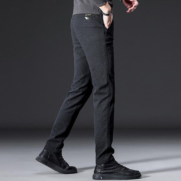雅川彈力休閒直筒長褲 - 3配色 幕峰MuFeng,休閒長褲男,寬鬆直筒褲,彈力長褲,春夏男裝,潮牌休閒褲,百搭長褲,日常穿搭褲,舒適男褲,男士下身穿搭
