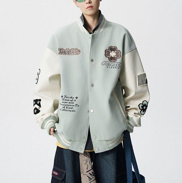 爆潮重磅刺繡質感棒球外套 - 3配色（限時特賣 - 5折） 幕峰MuFeng,男裝特賣,5折優惠,快閃活動,限時出清,網路購物,男裝品牌,超值優惠,時尚穿搭,2026特賣