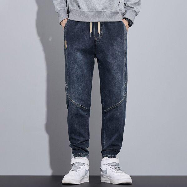 締拘休閒縮口牛仔長褲 - 4配色（限時特賣 - 5折） 幕峰MuFeng,男裝特賣,5折優惠,快閃活動,限時出清,網路購物,男裝品牌,超值優惠,時尚穿搭,2026特賣