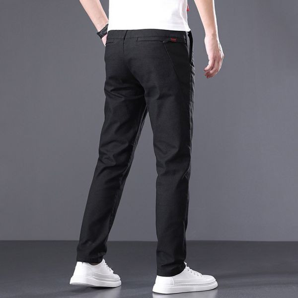 達品彈力休閒小直筒長褲 - 3配色（限時特賣 - 5折） 幕峰MuFeng,男裝特賣,5折優惠,快閃活動,限時出清,網路購物,男裝品牌,超值優惠,時尚穿搭,2025特賣
