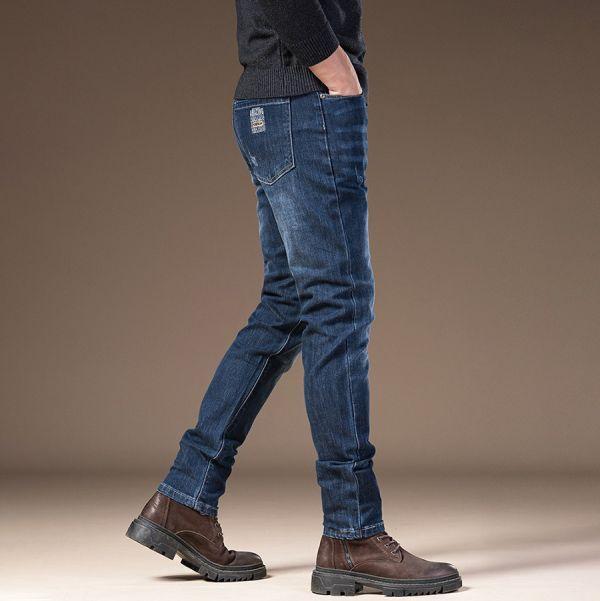 靛徒彈力修身牛仔長褲 - 1配色（限時特賣 - 5折） 幕峰MuFeng,男裝特賣,5折優惠,快閃活動,限時出清,網路購物,男裝品牌,超值優惠,時尚穿搭,2026特賣