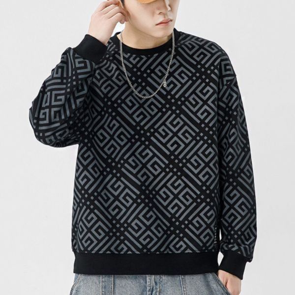 迴印潮流長袖 - 3配色（限時特賣 - 5折） 幕峰MuFeng,男裝特賣,5折優惠,快閃活動,限時出清,網路購物,男裝品牌,超值優惠,時尚穿搭,2026特賣