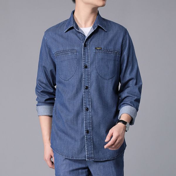潮峰牛仔薄外套 - 1配色 幕峰,班服,團服,外套,褲子,襯衫,男裝,牛仔褲,網路購物,購物