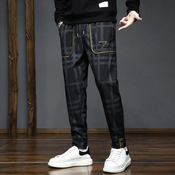 紋綺休閒印花小直筒長褲 - 2配色（限時特賣 - 5折） 幕峰MuFeng,男裝特賣,5折優惠,快閃活動,限時出清,網路購物,男裝品牌,超值優惠,時尚穿搭,2025特賣