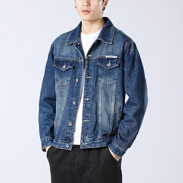 武道工裝牛仔外套 - 1配色 幕峰,班服,團服,流行,免運,穿搭,男裝,品牌,網購