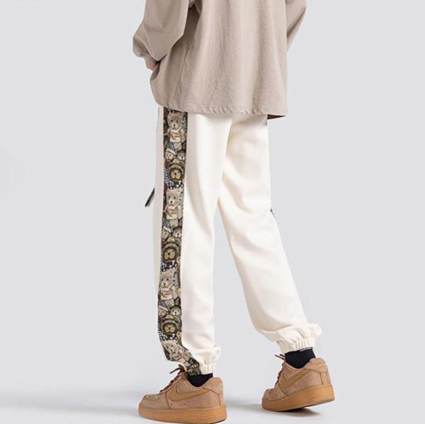 熊牆休閒縮口長褲 - 4配色（限時特賣 - 5折） 幕峰MuFeng,男裝特賣,5折優惠,快閃活動,限時出清,網路購物,男裝品牌,超值優惠,時尚穿搭,2025特賣