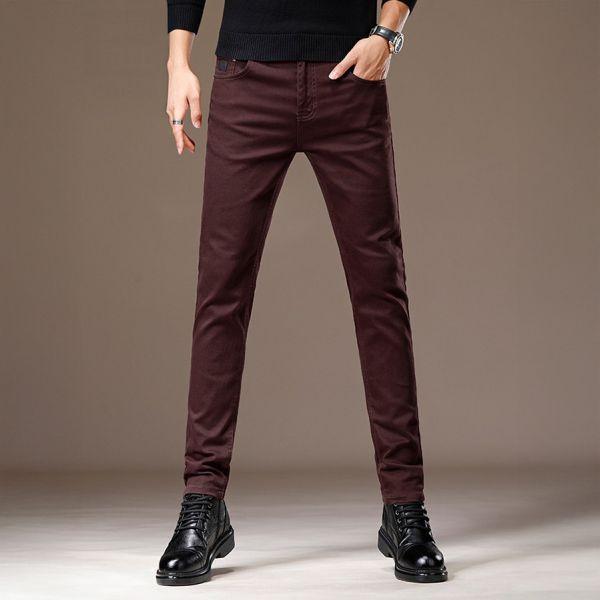 極裁彈力修身休閒長褲 - 4配色（限時特賣 - 5折） 幕峰MuFeng,男裝特賣,5折優惠,快閃活動,限時出清,網路購物,男裝品牌,超值優惠,時尚穿搭,2026特賣