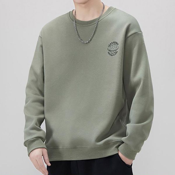飛船圓領印花休閒長袖 - 4配色 幕峰,班服,團服,外套,褲子,襯衫,男裝,牛仔褲,網路購物,購物
