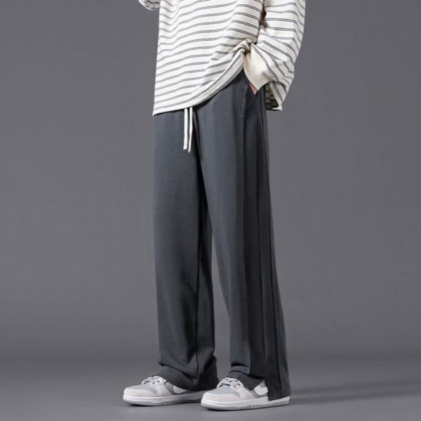 酷剎針織垂感直筒長褲 - 2配色（限時特賣 - 5折） 幕峰MuFeng,男裝特賣,5折優惠,快閃活動,限時出清,網路購物,男裝品牌,超值優惠,時尚穿搭,2026特賣